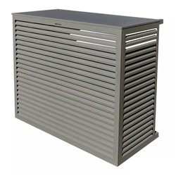 Habillage groupe extérieur cache-clim Gris poussière RAL 7037 Taille XL