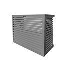 Habillage groupe extérieur cache-clim Gris poussière RAL 7037 Taille M