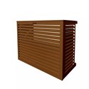Habillage groupe extérieur cache-clim Brun argile RAL 8003 Taille L