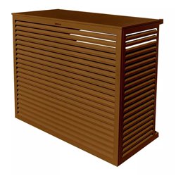 Habillage groupe extérieur cache-clim Brun argile RAL 8003 Taille XL