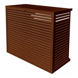 Habillage groupe extérieur cache-clim Brun rouge RAL 8012 Taille XL