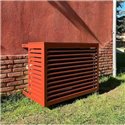 Habillage groupe extérieur cache-clim Brun rouge RAL 8012 Taille M