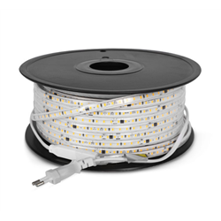 Ruban LED de 50 m 8 W/m 660 Lm/m Blanc chaud