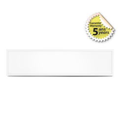 Lot de 5 Plafonniers LED 25W 3500 Lm Blanc chaud dimmables ANDROMEDE rectangulaires