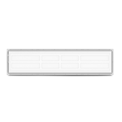 Lot de 5 Plafonniers LED 25W 3500 Lm Blanc chaud dimmables ANDROMEDE rectangulaires