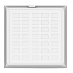 Lot de 5 Plafonniers LED 25W 3500 Lm Blanc chaud dimmables ANDROMEDE carrés