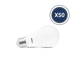 Lot de 50 ampoules LED E27 13W 1521 Lm Blanc neutre