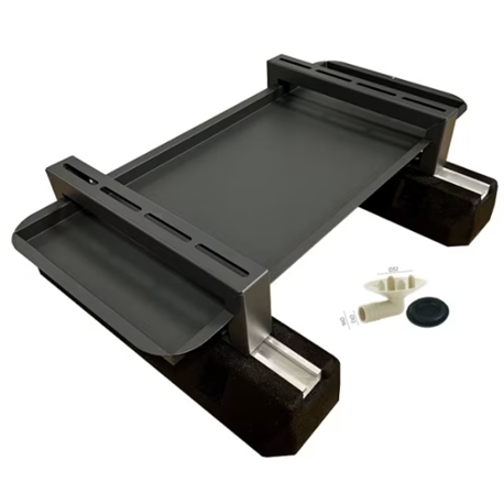 Bac de condensats PAC AS800GPB gris anthracite Longueur 790 mm Bac de condensats PAC AS800GPB gris anthracite Longueur 790 mm