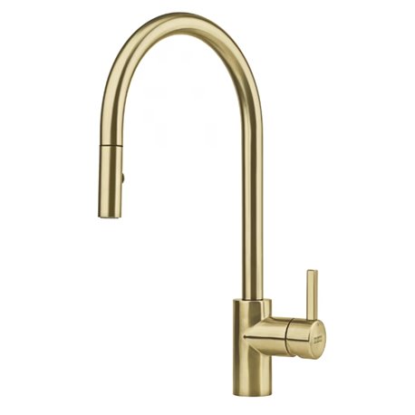 Mitigeur cuisine Eos Neo douchette double jet Reflet d'Or 230550
