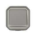 Interrupteur ou va-et-vient témoin étanche Plexo 10AX 250V IP55 IK08 gris 069712L