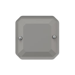 Obturateur étanche Plexo pour mise en attente d'une fonction avec enjoliveur gris 069537L