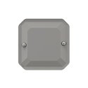 Obturateur étanche Plexo pour mise en attente d'une fonction avec enjoliveur gris 069537L