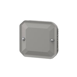 Obturateur étanche Plexo pour mise en attente d'une fonction avec enjoliveur gris 069537L