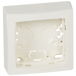 Cadre saillie 1 poste blanc 086091