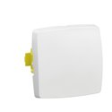 Transformeur simple 3 en 1 interrupteur, va-et-vient ou poussoir Saillie composable blanc avec bornes automatiques 086101L