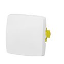 Transformeur simple 3 en 1 interrupteur, va-et-vient ou poussoir Saillie composable blanc avec bornes automatiques 086101L