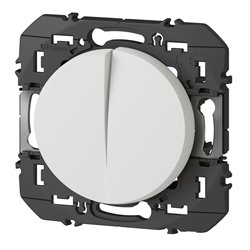 Transformeur pour réaliser 5 fonctions va-et-vient et poussoir Dooxie blanc 600031