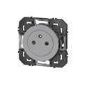 Prise de courant 2P+T Surface Dooxie 16A finition alu 600435