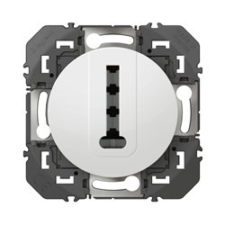 Prise téléphone en T Dooxie blanc 600368