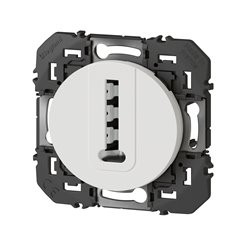 Prise téléphone en T Dooxie blanc 600368