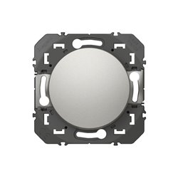Interrupteur ou va-et-vient Dooxie 10AX 250V alu 600101