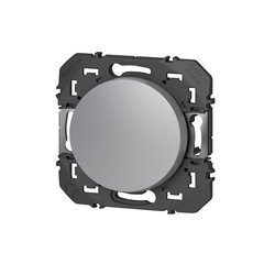 Interrupteur ou va-et-vient Dooxie 10AX 250V alu 600101