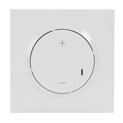 Variateur universel Dooxie 2 fils 125W complet plaque carrée blanc 095013A