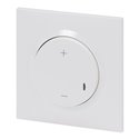 Variateur universel Dooxie 2 fils 125W complet plaque carrée blanc 095013A