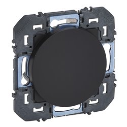 Obturateur Dooxie avec support et enjoliveur noir 095490