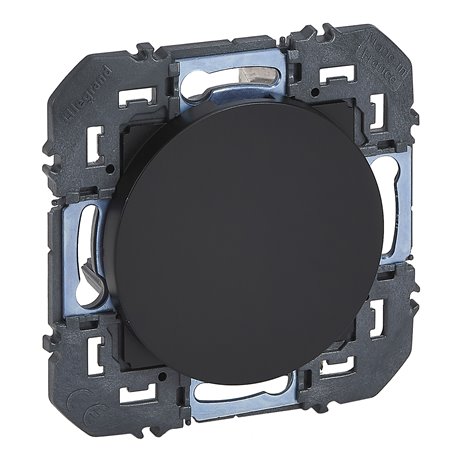 Obturateur Dooxie avec support et enjoliveur noir 095490