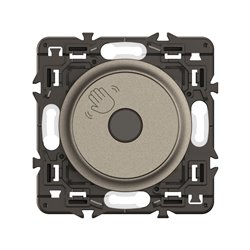 Lot de 5 Commandes sans contact 200W LED Céliane Titanium avec support CY0003