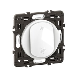 Lot de 20 Poussoirs commande VMC Céliane Blanc avec support CX6031