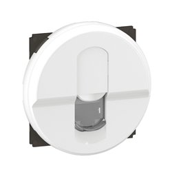 Lot de 16 Prises RJ45 blindées multimédia cat. 6 STP TV, téléphone, informatique Céliane sans plaque Blanc CF0347