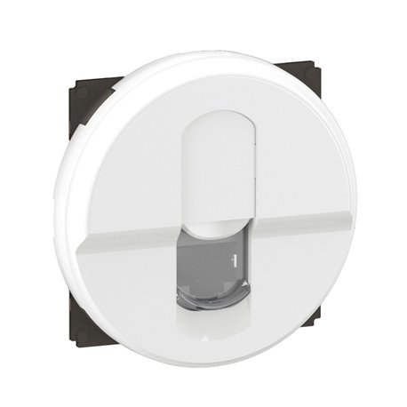 Lot de 16 Prises RJ45 blindées multimédia cat. 6 STP TV, téléphone, informatique Céliane sans plaque Blanc CF0347 Lot de 16 Prises RJ45 blindées multimédia cat. 6 STP TV, téléphone, informatique Céliane sans plaque Blanc CF0347