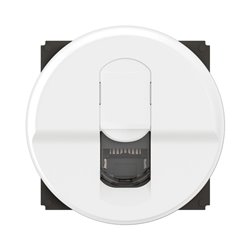 Lot de 16 Prises RJ45 téléphone et informatique cat. 6 FTP Céliane sans plaque Blanc CF0345