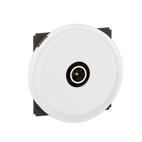 Lot de 16 Prises TV simple mâle Céliane sans plaque Blanc CF0382 Lot de 16 Prises TV simple mâle Céliane sans plaque Blanc CF0382