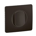 Lot de 12 Interrupteurs ou va-et-vient 10A Céliane avec plaque Noir CJ0001