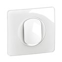 Lot de 12 Interrupteurs ou va-et-vient lumineux 10A Céliane avec plaque Blanc CG1001