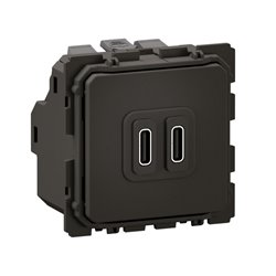 Chargeur double USB Type-C Céliane 20W Power Delivery Charge rapide CM0154