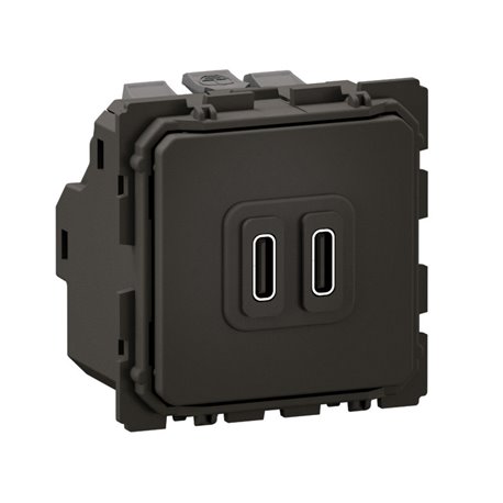 Chargeur double USB Type-C Céliane 20W Power Delivery Charge rapide CM0154