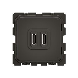 Chargeur double USB Type-C Céliane 20W Power Delivery Charge rapide CM0154