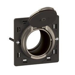 Prise d'aspiration centralisée Céliane sans contact avec enjoliveur Titanium CT0260