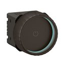 Variateur Rotary Céliane avec ou sans Neutre 200W LED avec enjoliveur Noir CN0408