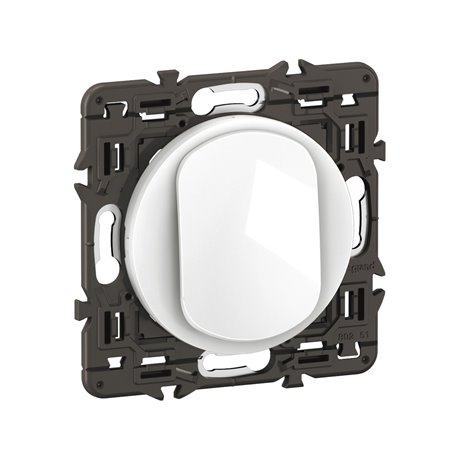 Lot de 30 Poussoirs Céliane 6A Blanc avec support CX0031 Lot de 30 Poussoirs Céliane 6A Blanc avec support CX0031