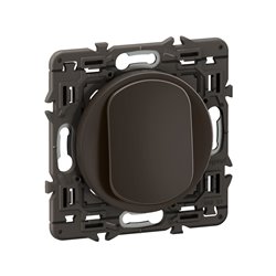 Lot de 20 Poussoirs Céliane 6A Noir avec support CZ0031