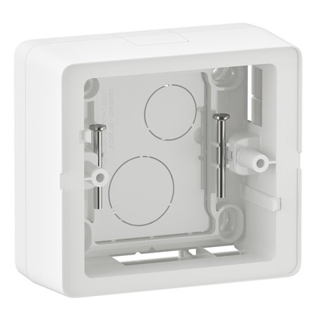 Lot de 10 Cadres saillie 1 poste Céliane Blanc CX0231