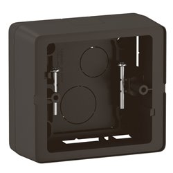 Lot de 10 Cadres saillie 1 poste Céliane Noir CZ0231