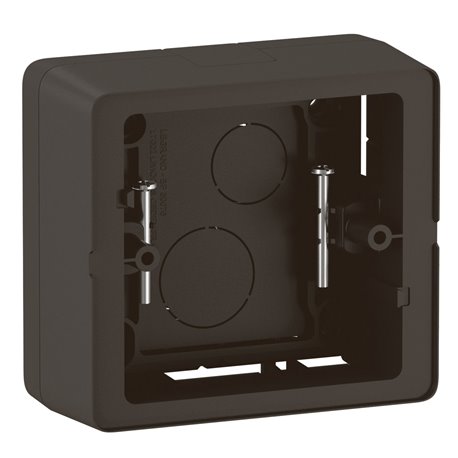 Lot de 10 Cadres saillie 1 poste Céliane Noir CZ0231