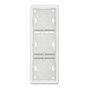 Cadre saillie 3 postes Céliane Blanc CB0233