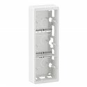 Cadre saillie 3 postes Céliane Blanc CB0233